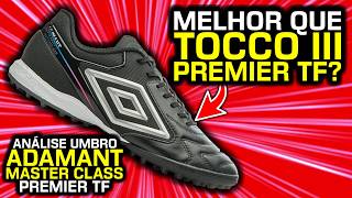 MELHOR que Umbro TOCCO III Premier  Análise chuteira society Umbro Adamant Master Class Premier TF [upl. by Rexanne275]