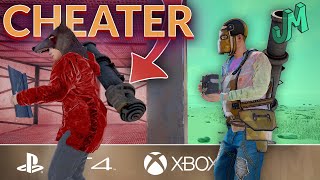 Rust Cheater vs Admin 🛢 Lie amp I Toss a C4 🎮 PS4 XBOX [upl. by Lohse466]