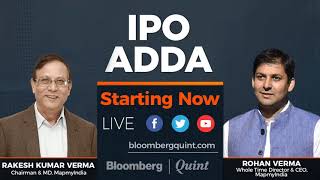 IPO Adda With MapmyIndias Chairman amp CEO [upl. by Gabriell]