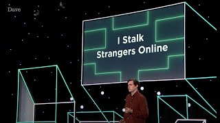 Rhys James Lecture I Stalk Strangers Online [upl. by Asennav19]