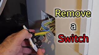 How to Remove a switch or socket plate [upl. by Norene]