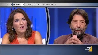 Rotta PD vs Cacciari quotCosa centrano gli 80 Euro con le tasse sulla casaquotquot [upl. by Nawor]