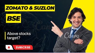 Suzlon Zomoto BSE target indianstockmarket nifty sharemarket share [upl. by Ztnaj199]