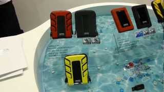 AData Superior SH93 waterproof HDD Hands On DE [upl. by Atirec]