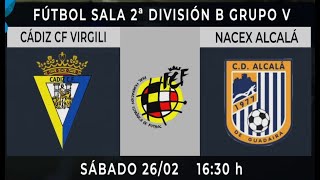 Cádiz CF Virgili 🥊 Nacex Alcalá [upl. by Dulce]