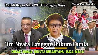 StrongMenlu Retno Kutuk amp Serukan Kawan2 Isra3l Buka Mata Buat Aksi Yg Mengagetkan Pak Tedros WHO [upl. by Erodoeht500]