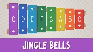 How to play Jingle Bells on a Xylophone  Christmas Songs [upl. by Oilla]