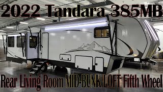 2022 Tandara 385MB Mid Bunk Fifth Wheel By East To West RV  Couchs RV Nation RV Review Tours [upl. by Cutcheon]