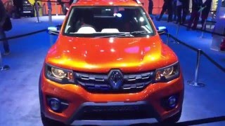 Renault KWID CLIMBER Video Delhi Auto Expo 2016 [upl. by Kucik]