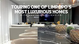 One of Limpopos Luxurious Homes with Designer Khayalethu LikhuleniSouth African Design [upl. by Htbazile]