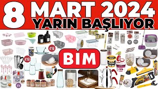 ✅BU HAFTA CUMA BİMDE✅BİM 8 MART 2024  BİM AKTÜEL NALBUR ÜRÜNLERİ  BİM DİKİŞ ÖRGÜ BİM KAMPANYA [upl. by Atinus]