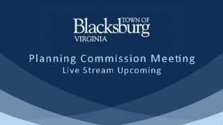 Blacksburg Planning Commission Meeting  September 3 2024 [upl. by Proulx]