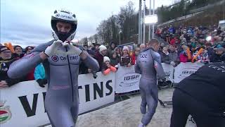 IBSF 2 man bobsleigh heat 2 Winterberg 20222023 Worldcup 4 [upl. by Asena44]