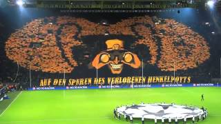 Increible Mosaico Borussia Dortmund vs Málaga Champions League 09 04 2013 Full HD [upl. by Fabrianna184]