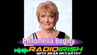 PHILOMENA BEGLEY INTERVIEW on RADIO IRISH NEW YORK CITY [upl. by Ehr999]