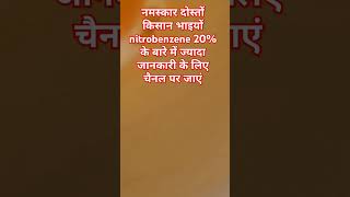 nitrobenzene 20 के बारे में ज्यादा जानकारी के लिए चैनल पर जाएं nitrobenzene kisankrishi [upl. by Kristel102]