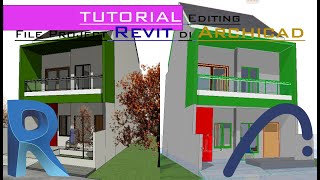 Tutorial Editing File Project Revit di Archicad [upl. by Enirolf]