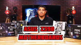 ASUS PRIME Z390A amp WS Z390 PRO Design amp feature overview [upl. by Odnuges]