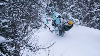 Oktan med vänner testar Lynx och SkiDoo 2024  Deep Snow [upl. by Newfeld]