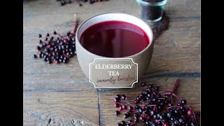 How to make elderberry tea  4 ways [upl. by Leumek]