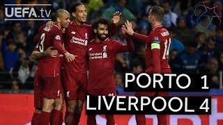 PORTO 14 LIVERPOOL UCL HIGHLIGHTS [upl. by Annadiane396]