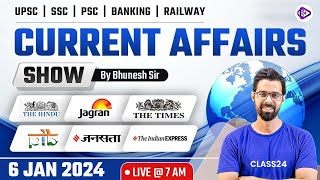 6 January 2024 Daily Current affairs  Current Affairs Today  The Hindu Analysis by Bhunesh Sir [upl. by Terryl]