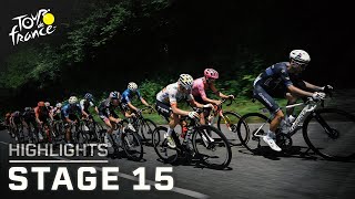 Tour de France 2024 Stage 15  EXTENDED HIGHLIGHTS  7142024  Cycling on NBC Sports [upl. by Novoj]