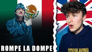 BRITISH REACTION TO MEXICAN MUSIC  PESO PLUMA JUNIOR H OSCAR MAYDON  ROMPE LA DOMPE  TWReactz [upl. by Terrance]