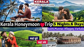 Kerala Honeymoon Trip Plan  Kerala Honeymoon Places  Kerala Honeymoon Packages  Kerala Tourism [upl. by Anilegna]