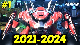 All MECH ARENA TrailersCommercials 20212024 1 [upl. by Bonita]