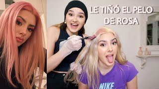 LE TIÑO EL PELO DE ROSA PASTEL💖 [upl. by Mw]