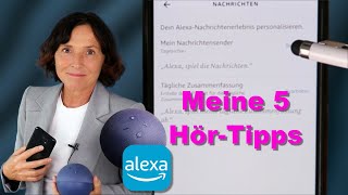 5 Tipps zum Hören mit dem Echo Dot und Alexa Für Senioren einfach erklärt [upl. by Benetta]