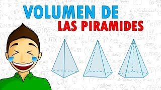 VOLUMEN DE PIRAMIDES  partes de las piramides [upl. by Ssur328]