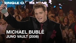 Michael Bublés quotHomequot wins Single of the Year 2006  Junos Vault [upl. by Anear]