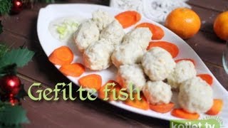 Gefilte fish rybne pulpeciki  KotletTV [upl. by Eenwahs482]