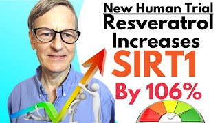 Resveratrol Increases SIRT1 Activity 106 In Human Trial [upl. by Ransom]