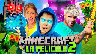 MINECRAFT en LA VIDA REAL  LA PELÍCULA 2 [upl. by Higinbotham]