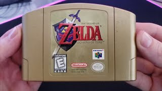 The Legend of Zelda Ocarina of Time N64 Authentic Cartridge Opening Collectors Edition [upl. by Ssitruc]