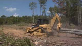 Cat® 527 Track Skidder [upl. by Nitnelav]