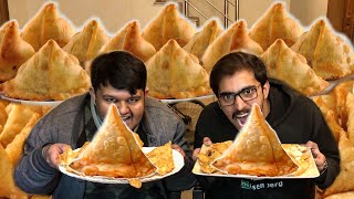 ALOO SAMOSA CHALLENGE ACCEPTED  RHS [upl. by Bray35]