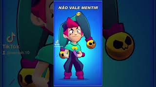 NÃO VALE MENTIR😬😬😎 brawlstars shorts [upl. by Ellimahs]