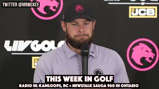 Tyrrell Hatton asked if he was concerned about LIV players not being invited to the majors in 2025 [upl. by Thibaut676]