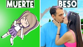 Roblox Pero Cada Muerte es un BESO [upl. by Kensell]