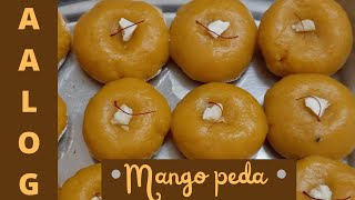 Mango peda  Mambala peda  Mango peda recipe in Tamil [upl. by Ylahtan]