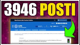 CONCORSO UFFICIO del PROCESSO 2024 BANDO per 3946 POSTI [upl. by Olimpia230]