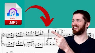 How to Instantly Convert an mp3 Audio File into Sheet Music for Free AnthemScore and MuseScore [upl. by Etnaihc821]