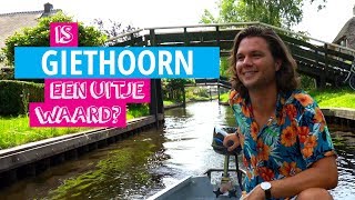 Bootje varen in Giethoorn  Is Het Een Uitje Waard [upl. by Anaerb787]