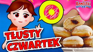 🍩 Tłusty Czwartek – film edukacyjny dla dzieci 🍩 Pączki i historia Tłustego Czwartku [upl. by Justine]