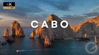 CABO SAN LUCAS MEXICO  4K UHD Cinematic Drone Footage  Ambient Electronic Upbeat Music [upl. by Maje933]