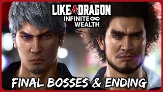 Like a Dragon Infinite Wealth  Final Bosses and Ending [upl. by Kaete]